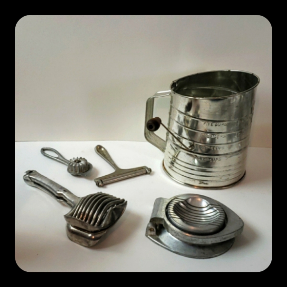 Vintage kitchen instruments